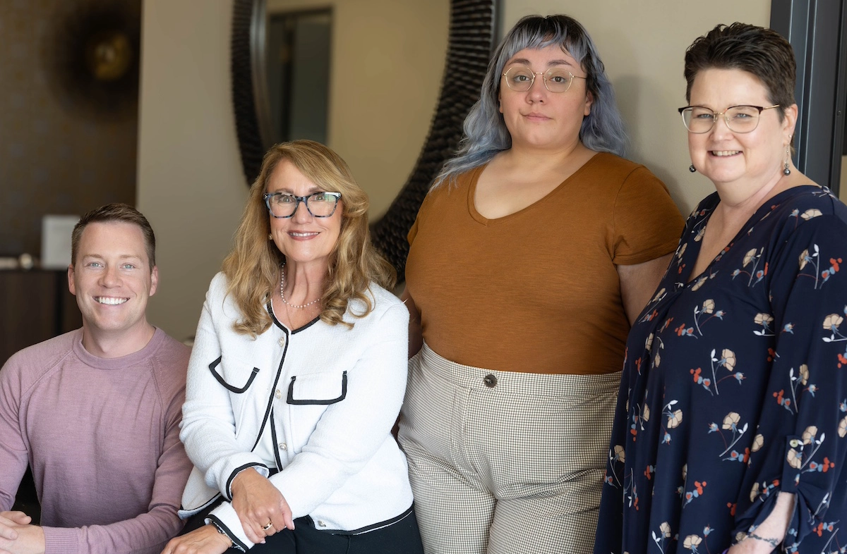 Team photo of Janssen Estate Probate & Elder Law attorneys and staff providing estate planning and elder law services in Kansas and Missouri